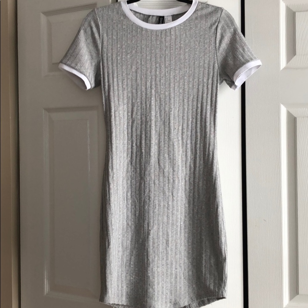 Grey cute dress